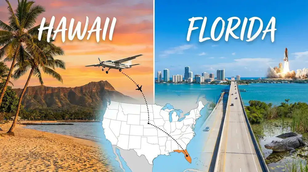 hawaii to florida