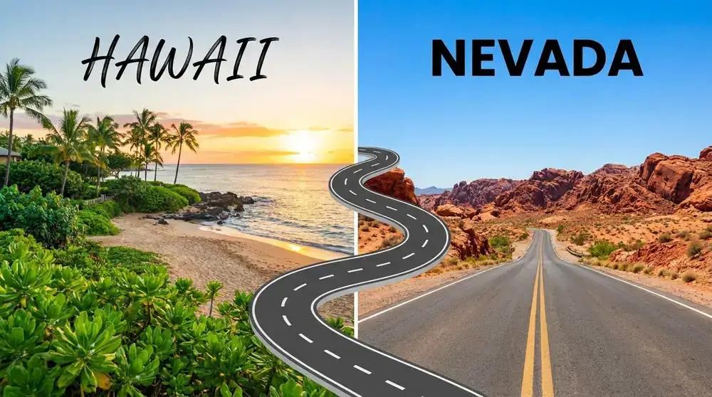 hawaii to nevada