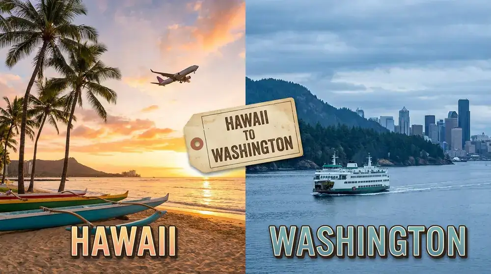hawaii to washington